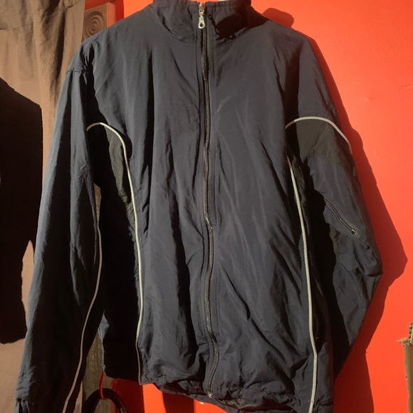 Logistix Reflective Jacket Navy - Picture 3 of 6
